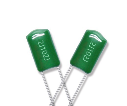 Condensador de Mylar en línea CL11 de poliéster 2J102J, 1NF, paso de 5 mm, 630 V102J