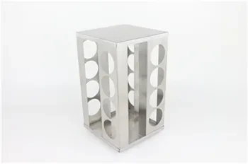 Caja de almacenamiento de botellas de condimentos de acero inoxidable para cocina