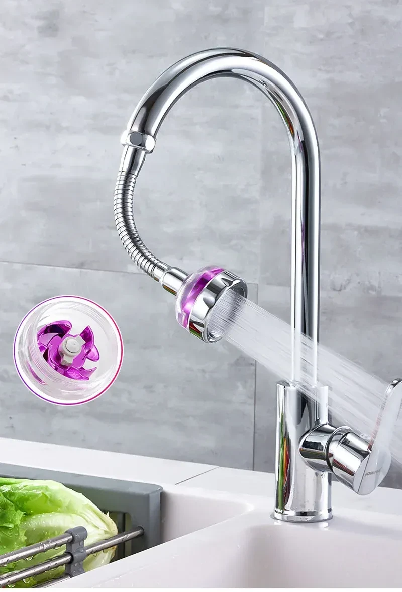 Extensor de junta universal para grifo de cocina, ducha y hogar a prueba de salpicaduras