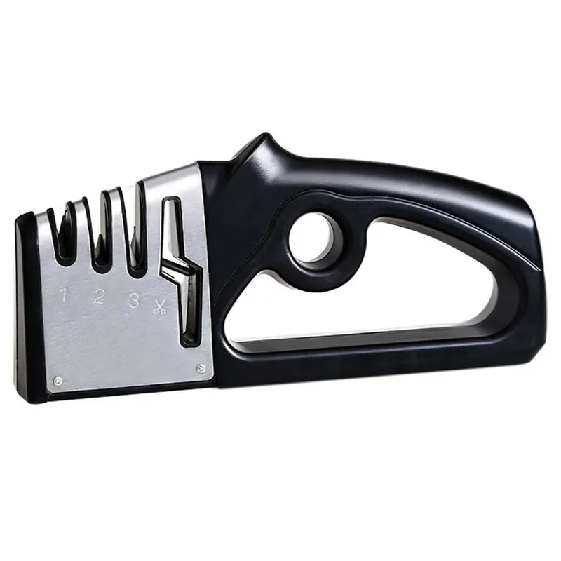 Afilador manual de cocina cuatro en uno