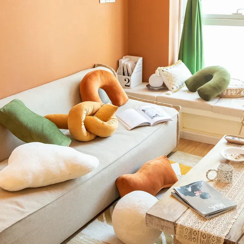 Almohada con forma de ocio para decoración del hogar