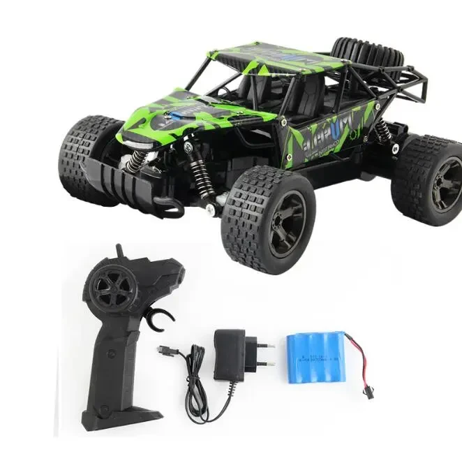 Coche de juguete todoterreno de control remoto para escalada y derrape.
