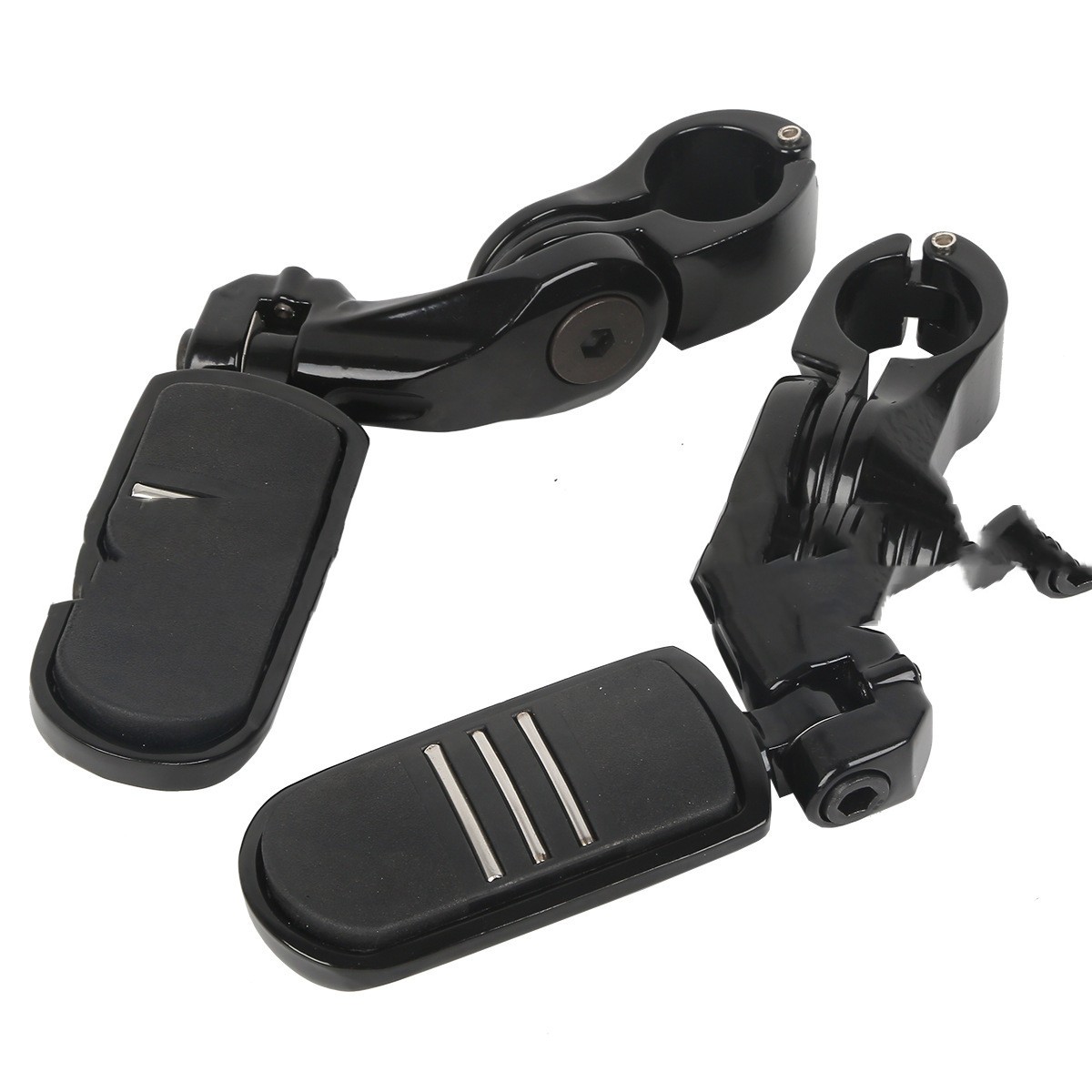 Piezas de motocicleta: soporte de pedal de parachoques de eje corto modificado
