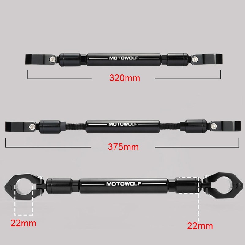 Piezas de modificación de motocicletas barra de equilibrio principal