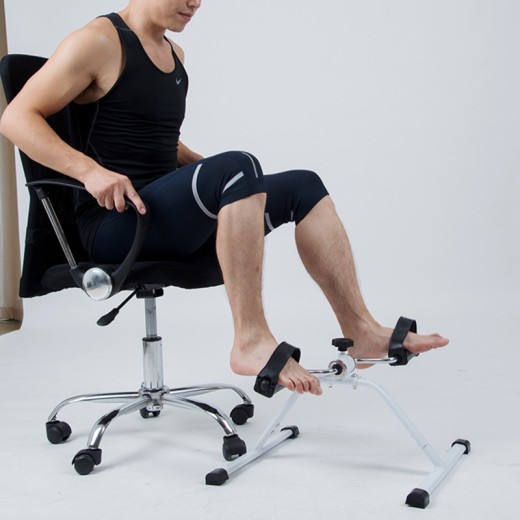Mini bicicleta estática portátil para ejercitar piernas, equipo de gimnasio deportivo, cinta de correr plegable para interiores, stepper HW086