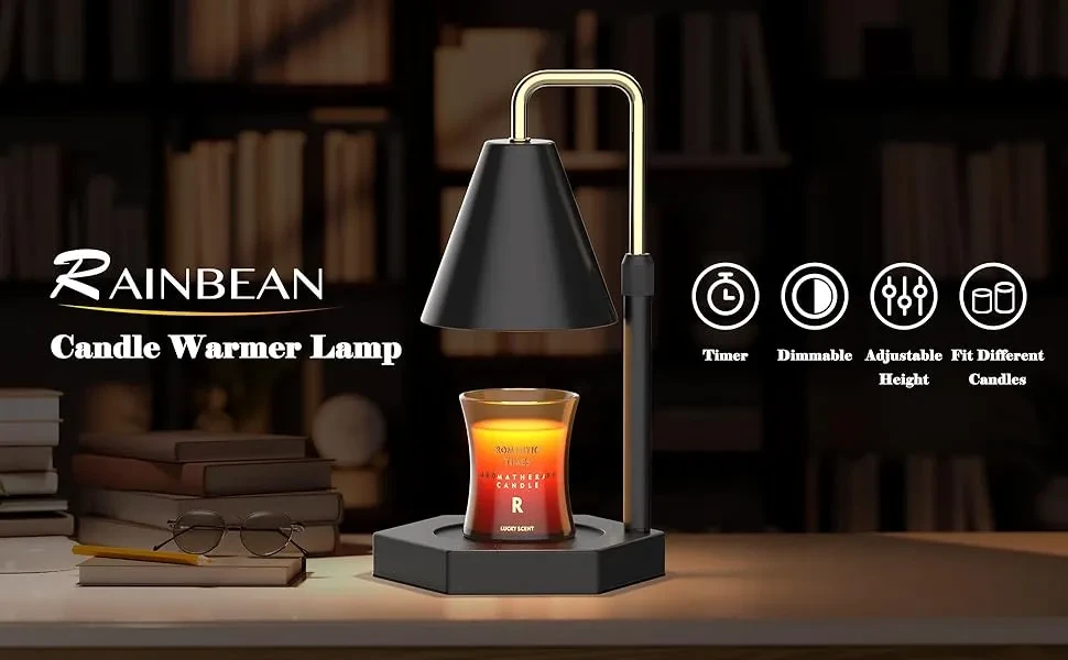 Lámpara calentadora de velas RAINBEAN