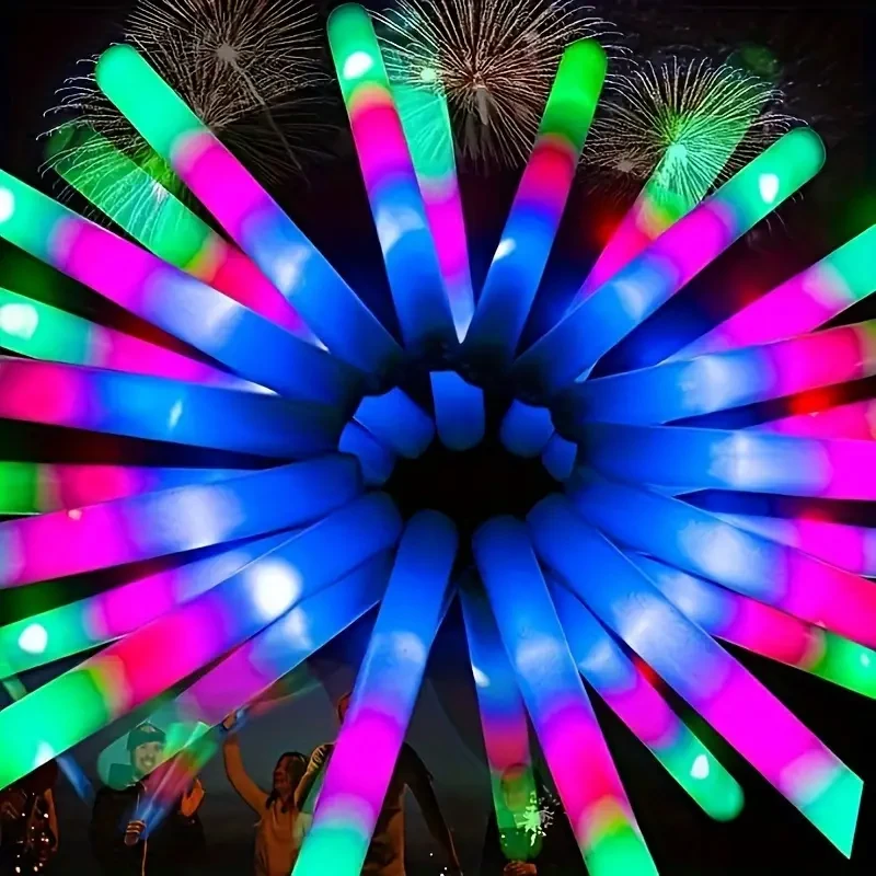 100 barras de espuma LED