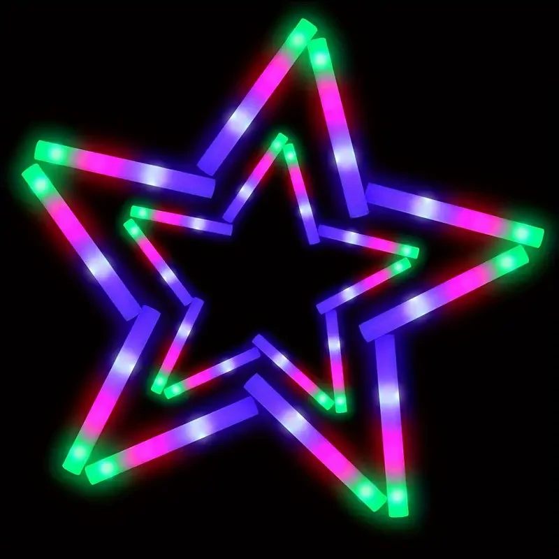 100 barras de espuma LED