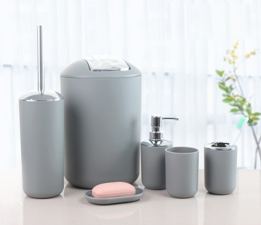 Juego de baño de seis piezas