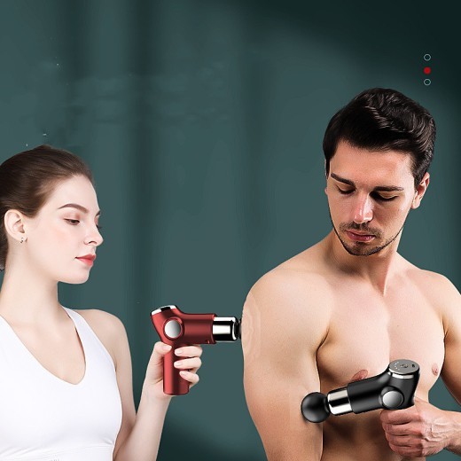 Mini equipo de fitness eléctrico portátil para el hogar, pistola de fascia