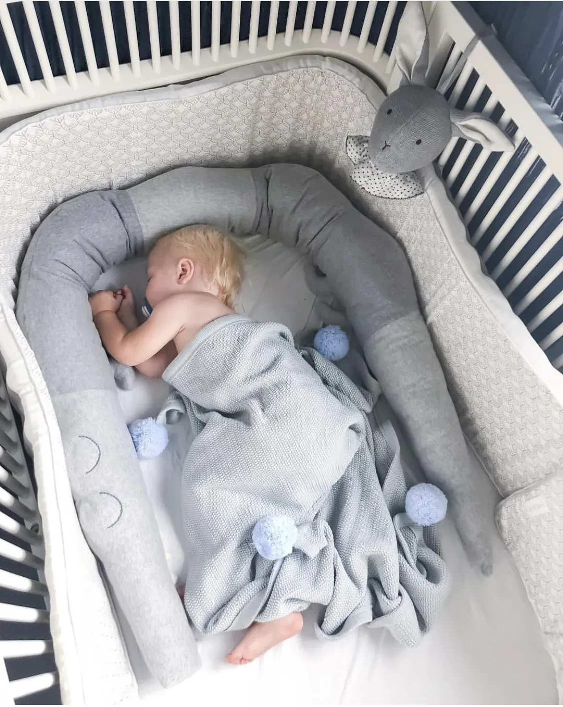 Bonita almohada larga para niños, juguetes de peluche, parachoques de bebé, protector de cuna, cojín de sofá de algodón, decoración de habitación infantil.