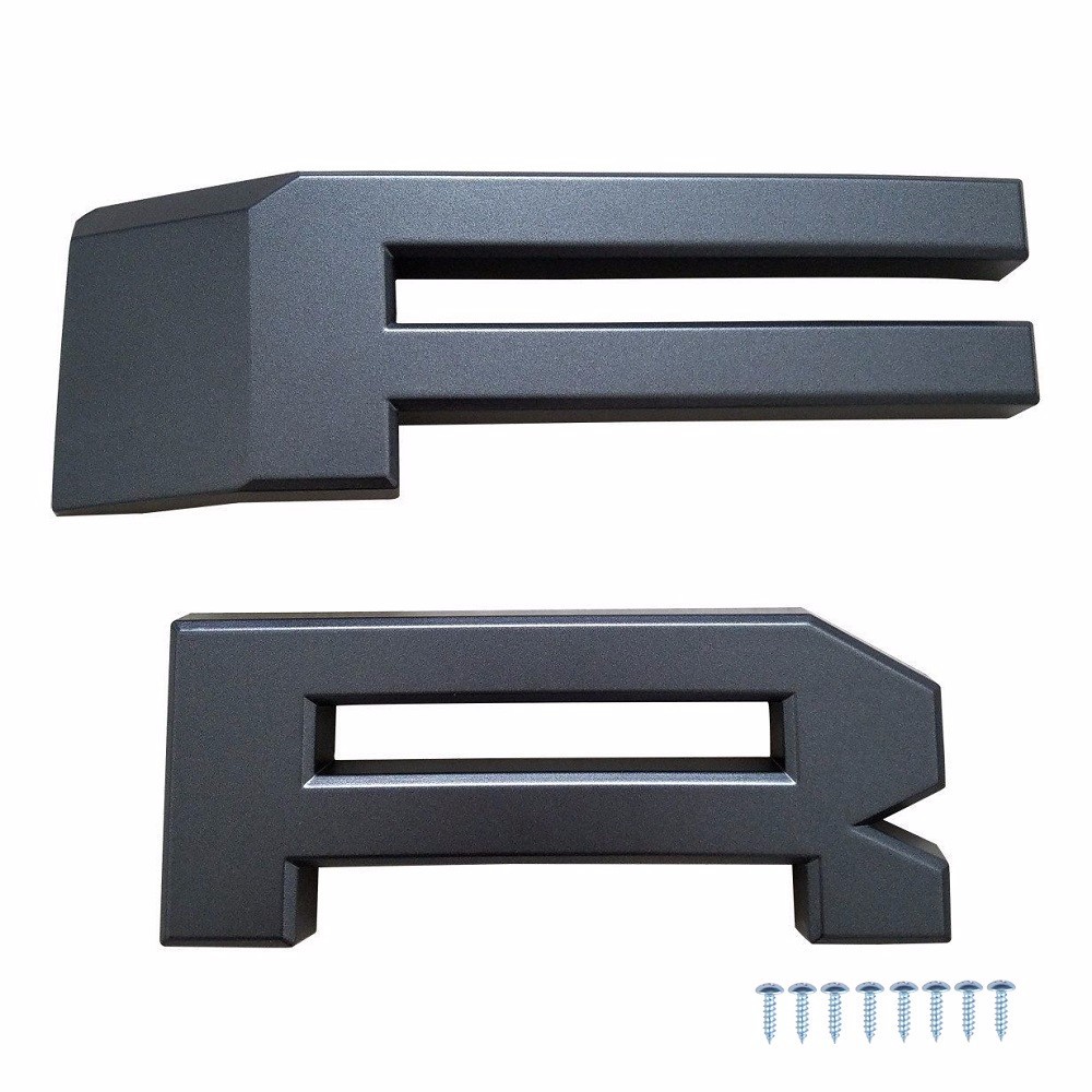 Parrilla Paramount estilo Raptor para Ford F150 F-150, letras F y R, 2015