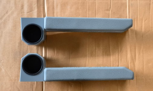 Marco del anillo de la puerta del reposabrazos del automóvil