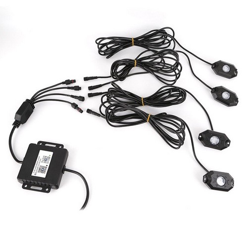 Luz de ambiente colorida modificada todoterreno LED de tren de aterrizaje