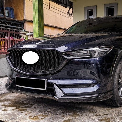 Rejilla de entrada de aire deportiva GT modificada de malla mediana CX5 con decoración de malla mediana