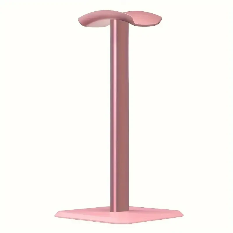 Soporte de aluminio premium para auriculares: diseño robusto y en ángulo para todos los auriculares de juegos y música. Disponible en blanco y negro.
