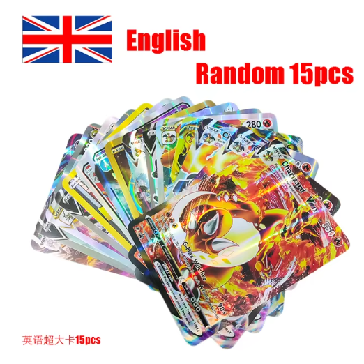 15/30 tarjetas de Anime Pokémon Pikachu