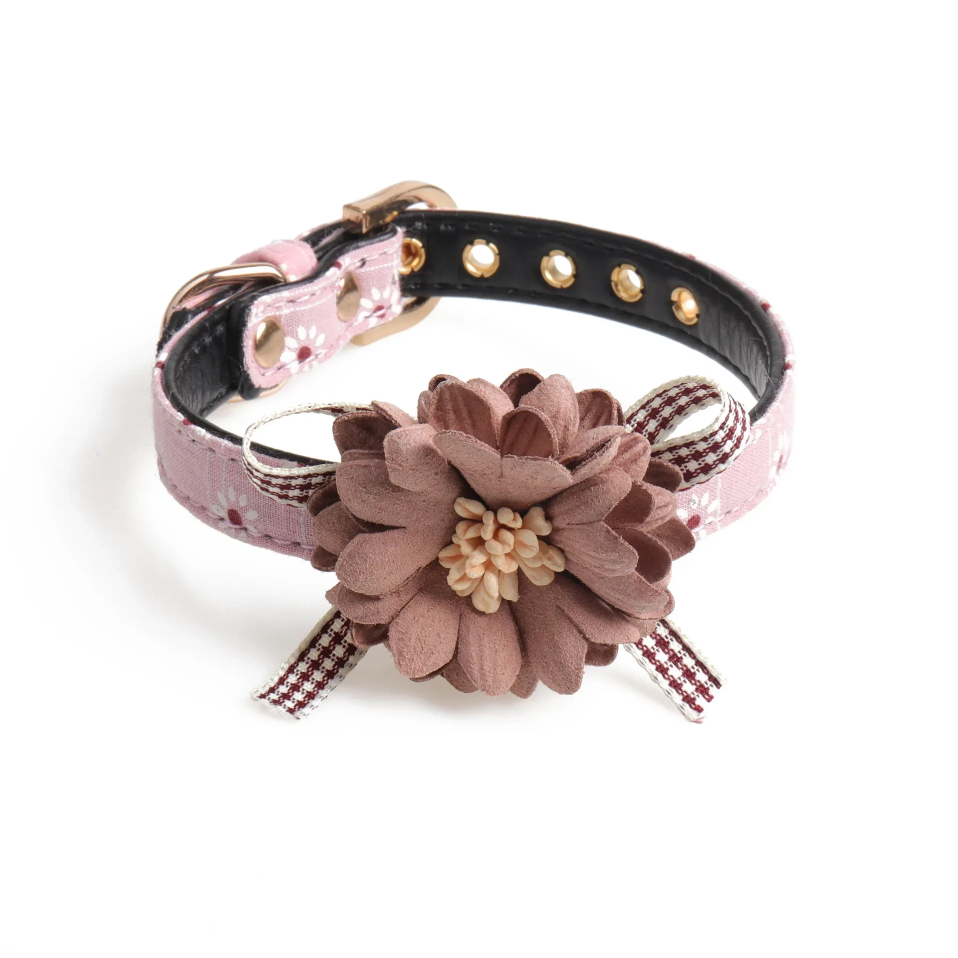 Collar de perro mascota collar de perro de PU collar de gato