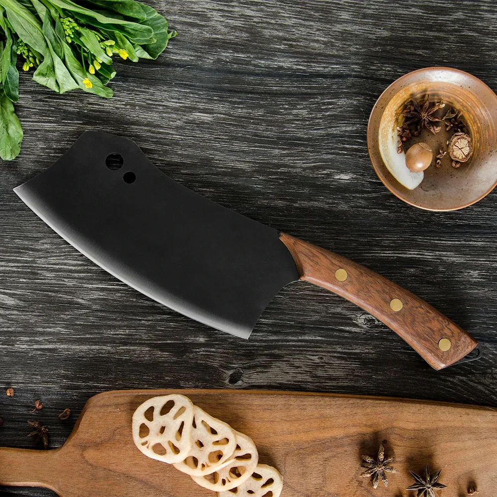 Cuchillo de cocina de acero inoxidable sin afilar