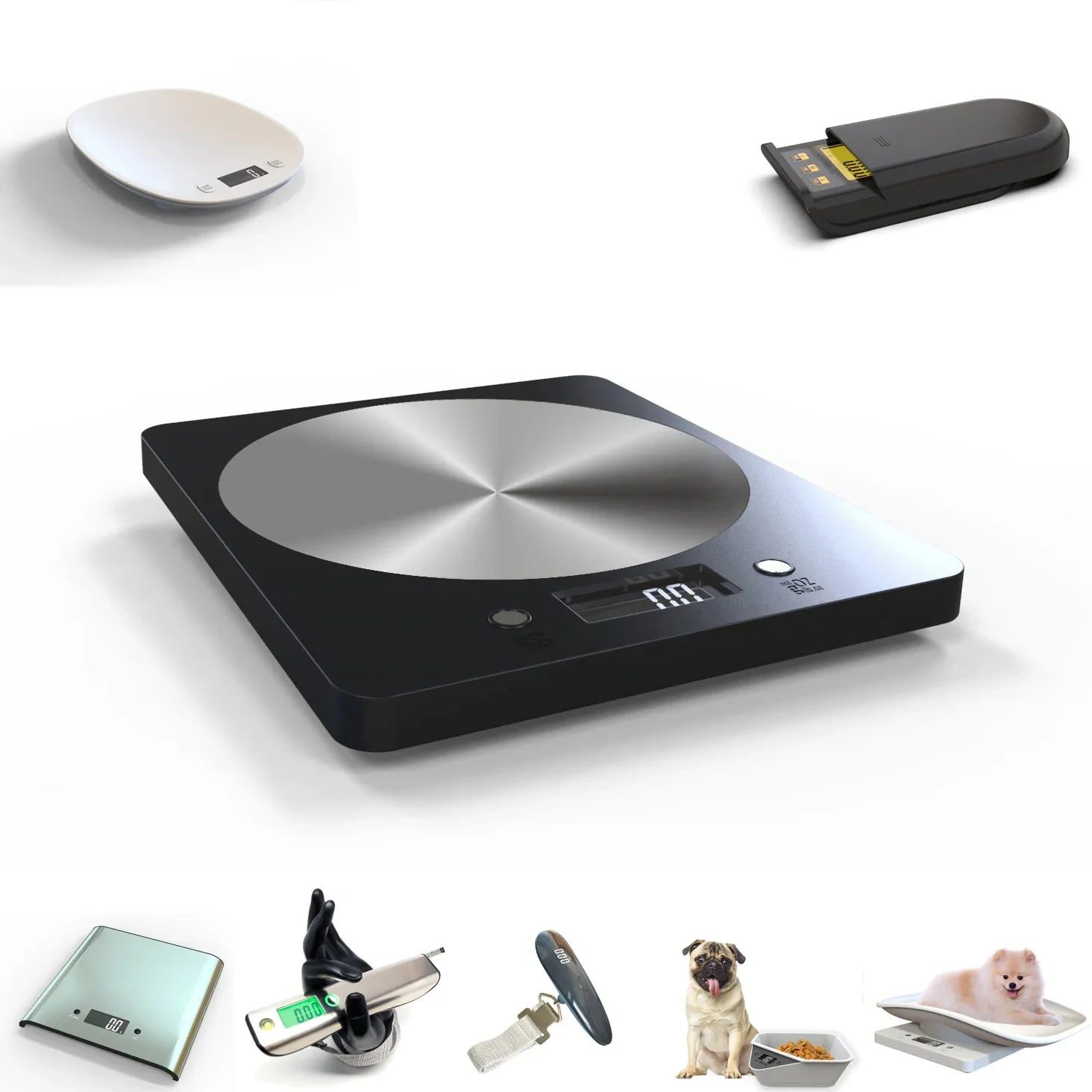 Báscula electrónica para hornear alimentos para la cocina casera