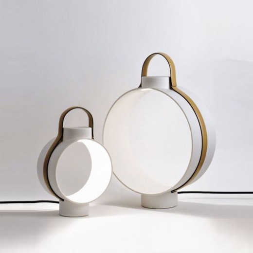 Lámpara de mesa moderna minimalista y creativa para sala de estar, dormitorio infantil nórdico, diseño artístico de estudio.