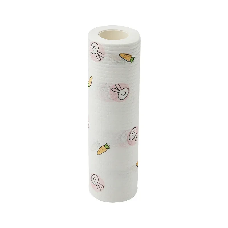 Paño de cocina desechable no tejido estampado Lazy Clothes