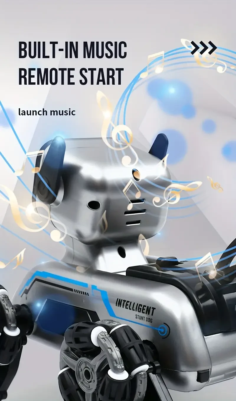 Robot de acrobacias 8WD 2024 mejorado, eléctrico dual, para niños, de ocho ruedas, con control dual de gestos, inteligente, con derrape, escalada y deformación, coche de juguete eléctrico, regalo favorito para niños.