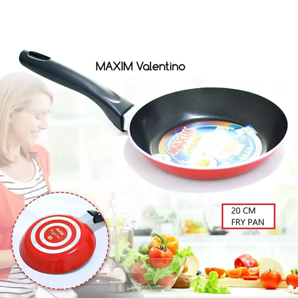 Sartén antiadherente Maxim de teflón de 20 cm Valentino (VAL20FP)