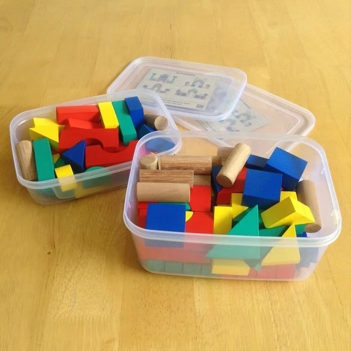 Bloque de MDF 60 piezas