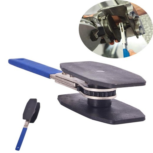 Prensa de pinza de freno con trinquete, separador de pastillas, pistón retráctil, herramienta de garaje para coche, compresor de pistón de freno de disco del Reino Unido, llave de freno