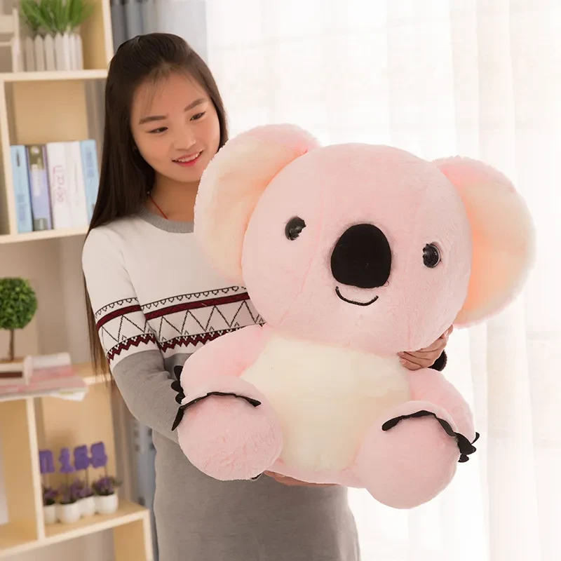 Koala de peluche, mascota corporativa personalizada, nueva pareja de muñecos de peluche Koala