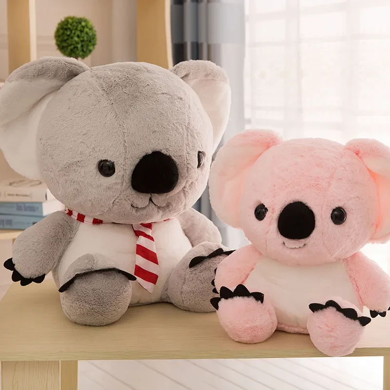Koala de peluche, mascota corporativa personalizada, nueva pareja de muñecos de peluche Koala