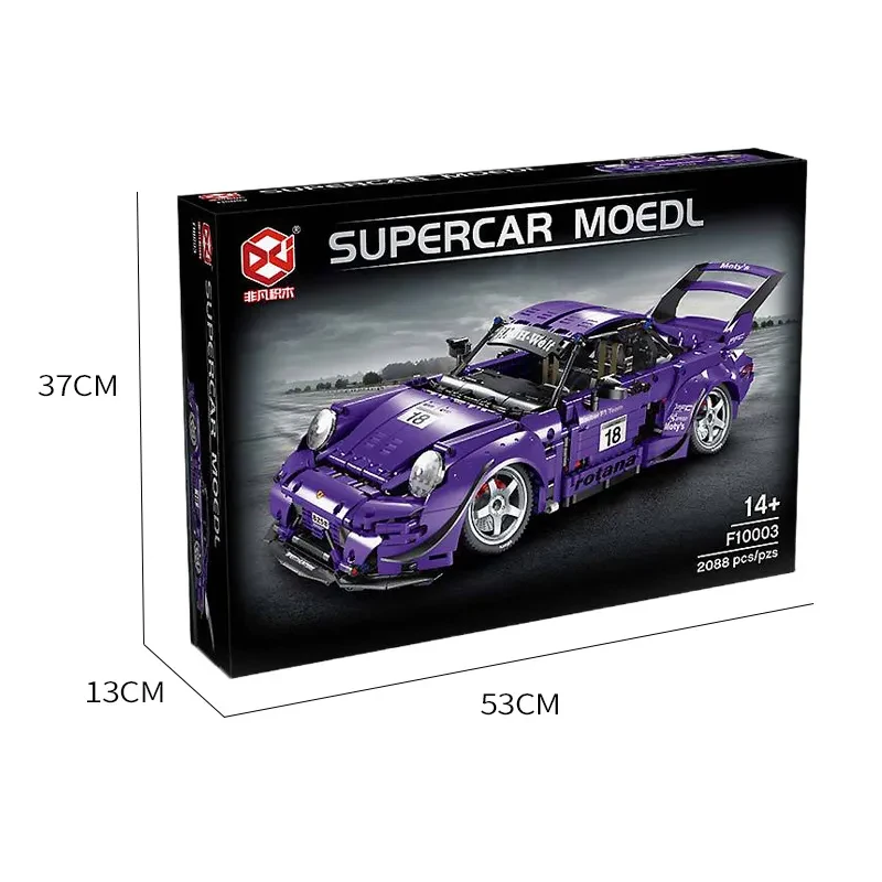 Juguetes de bloques de construcción ensamblados de regalo