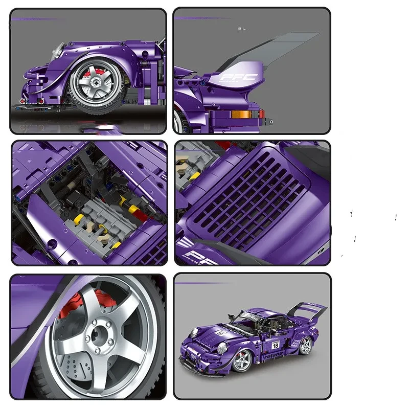 Juguetes de bloques de construcción ensamblados de regalo