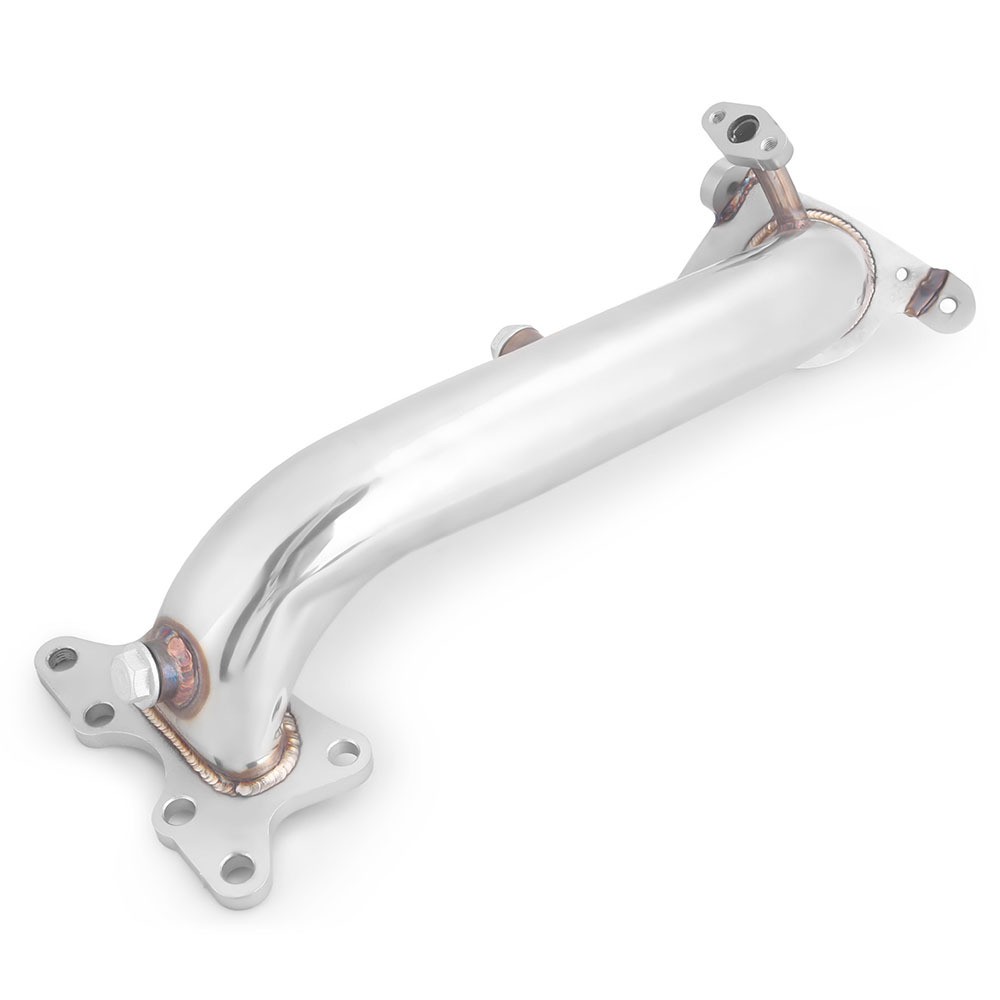 Tubo de escape delantero de acero inoxidable modificado para coche