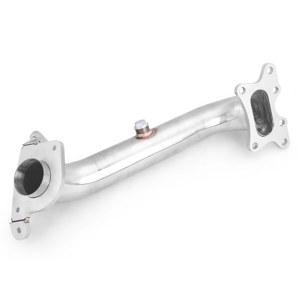 Tubo de escape delantero de acero inoxidable modificado para coche