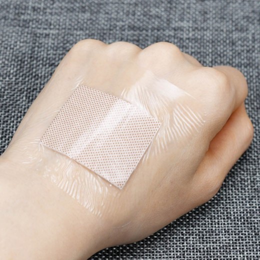 Pegatinas impermeables para heridas médicas