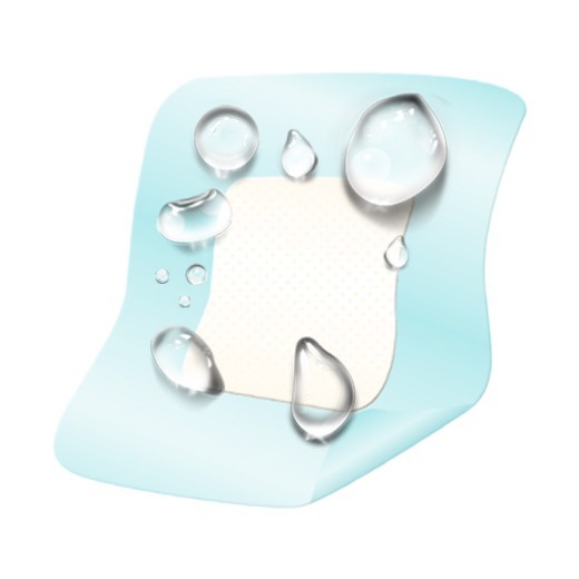 Pegatinas impermeables para heridas médicas