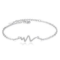 Nuevas pulseras médicas de latidos del corazón