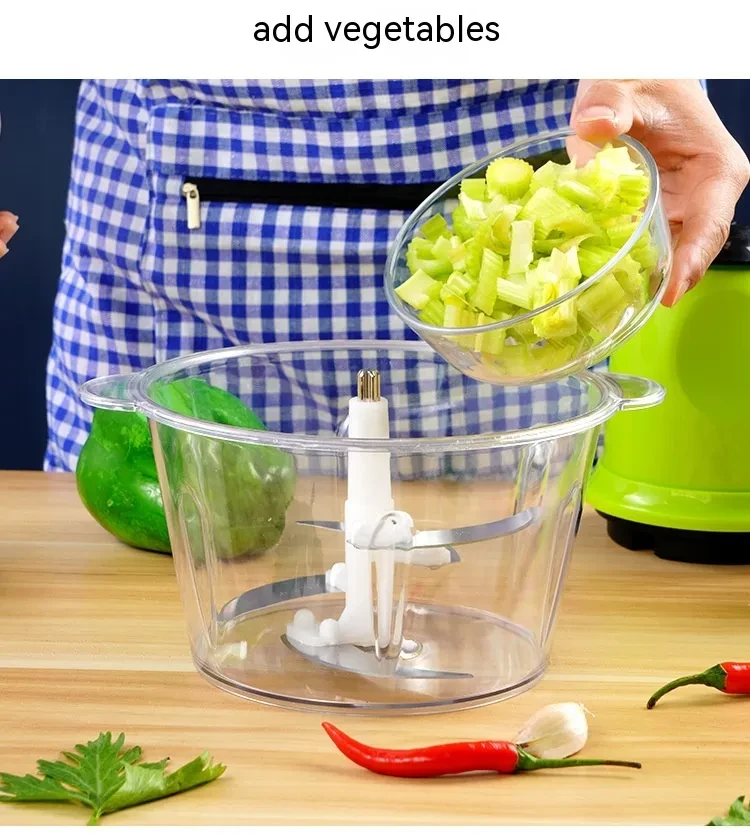 Hogar con picadora de carne eléctrica de acero inoxidable multifunción