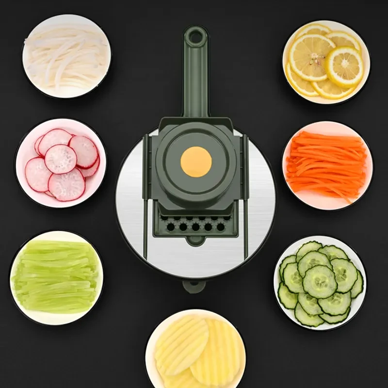 Cortador de verduras multifuncional, simple y moderno para el hogar.