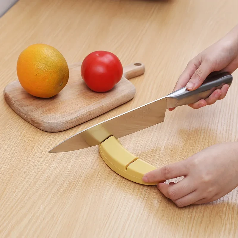 Sacapuntas creativo de plátano para la cocina del hogar