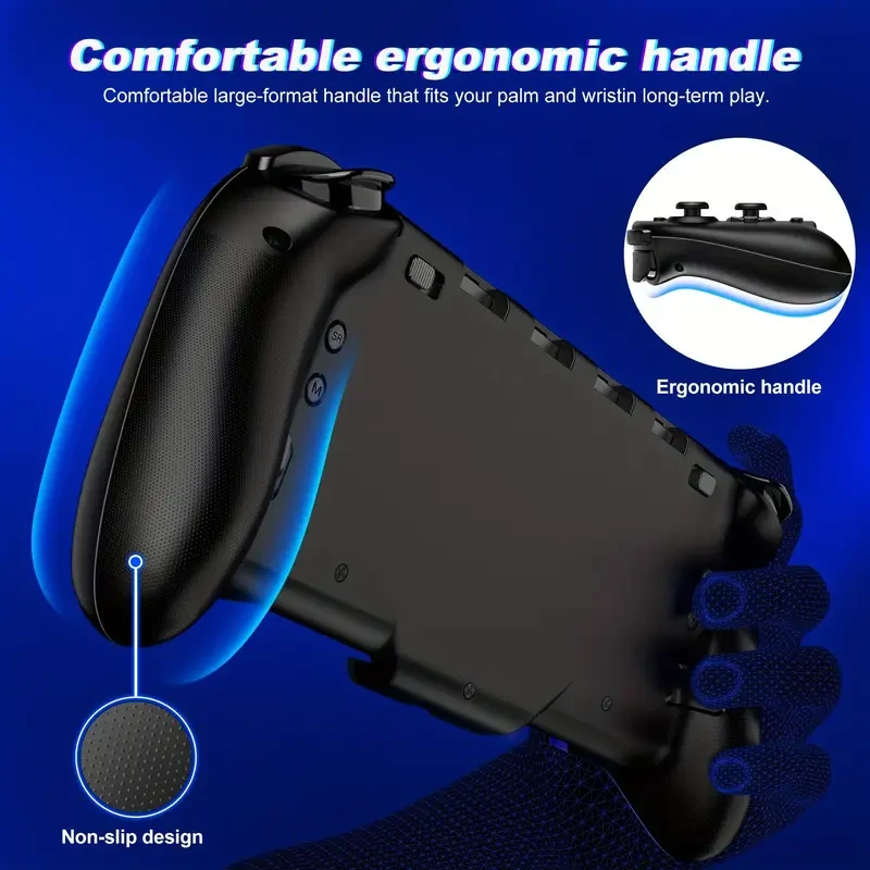 Mando inalámbrico ergonómico para Switch Gammeefy