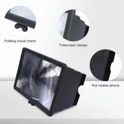 Soporte universal para teléfono móvil con lupa de pantalla