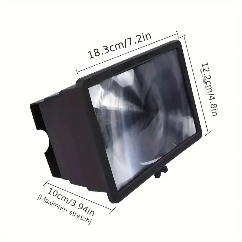 Soporte universal para teléfono móvil con lupa de pantalla