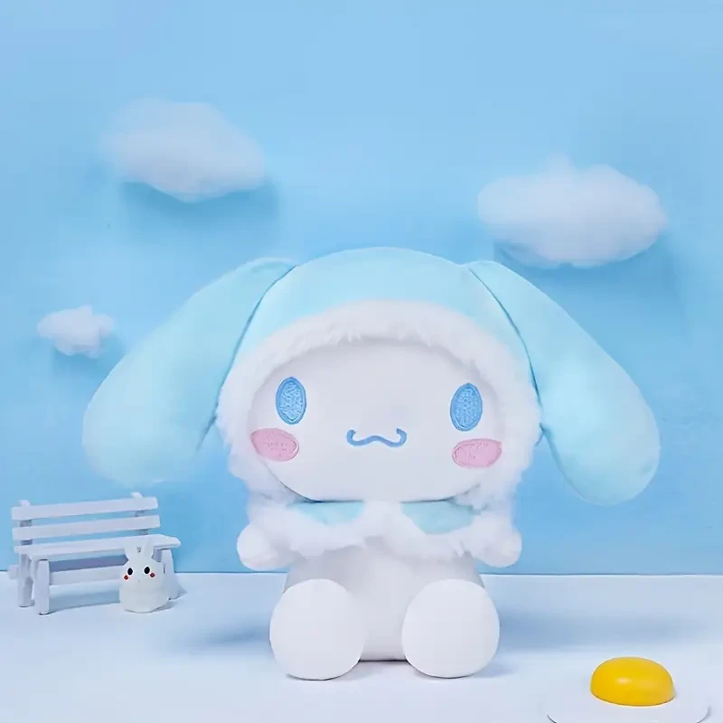 Adorable peluche Sanrio Sinamore: suave, tierno y colorido, de algodón. Regalo perfecto para Halloween, Acción de Gracias, Navidad y fiestas de cumpleaños.