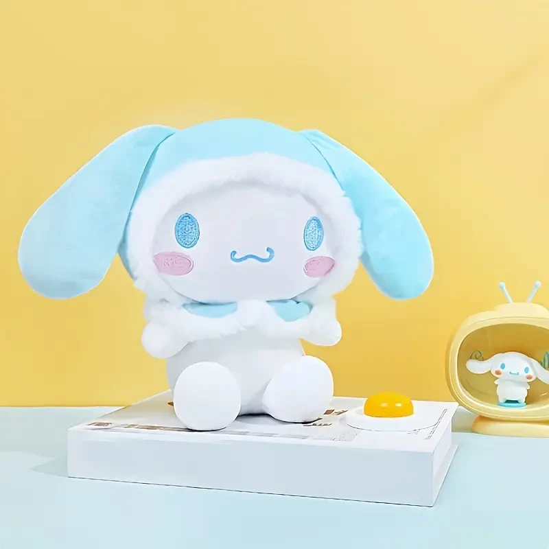 Adorable peluche Sanrio Sinamore: suave, tierno y colorido, de algodón. Regalo perfecto para Halloween, Acción de Gracias, Navidad y fiestas de cumpleaños.