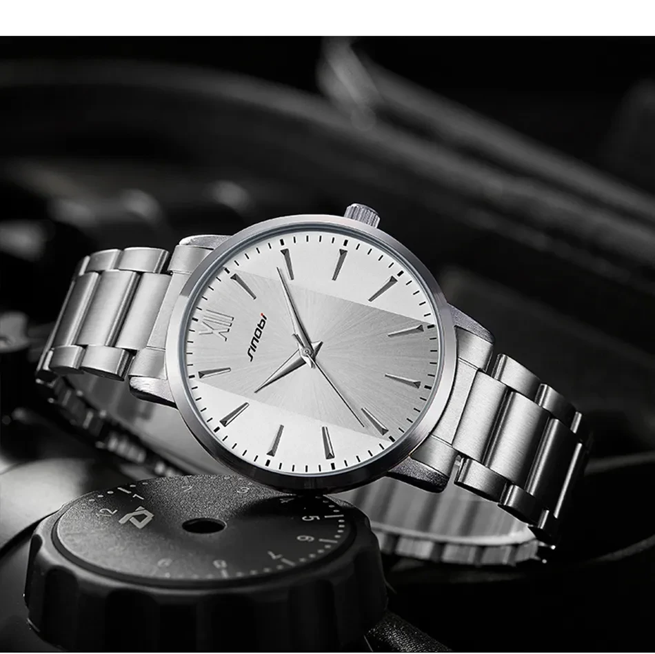 Reloj de pulsera de acero Shi Ying de moda