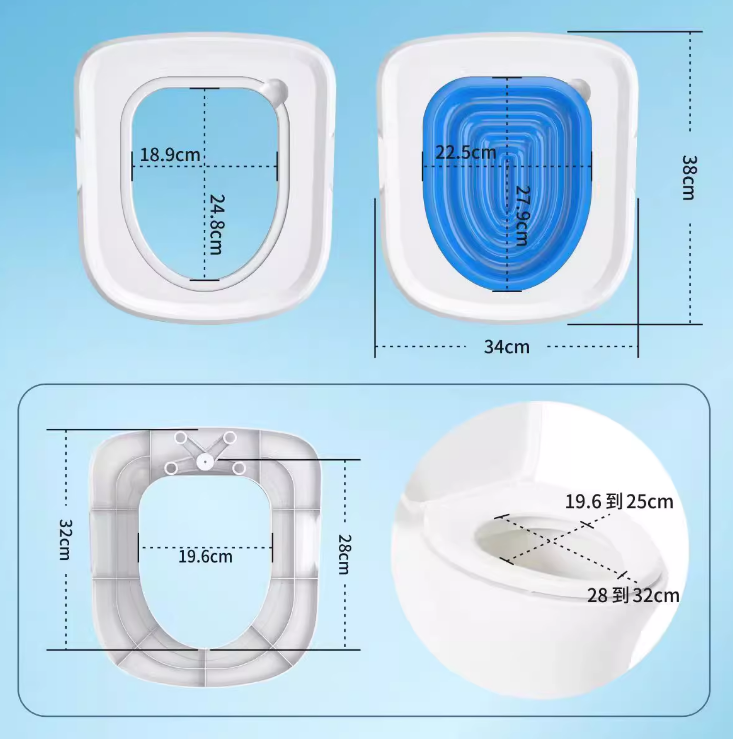 El mejor kit de plástico para entrenamiento de gatos, alfombrilla reutilizable para arena de cachorros, entrenador de inodoro para gatos, producto de limpieza para mascotas y entrenamiento de gatos.