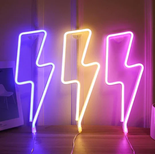 Lightning LED Neon Light